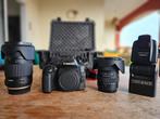 Canon 80D met objectieven en accessoires, Audio, Tv en Foto, Fotocamera's Digitaal, Canon, Ophalen of Verzenden, Zo goed als nieuw