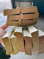 Meranti neuslatten, sponning 40 mm, wit 10st. 240cm, Ophalen, Overige materialen, Overige typen, Nieuw