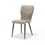 Eetkamerstoel Roma M3 stof soft pebble | Webshop, Modern design, Overige kleuren, Nieuw, Ophalen of Verzenden