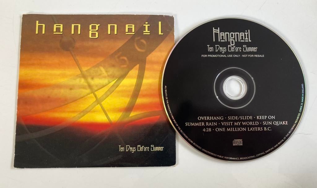 Hangnail - Ten days before summer (promo), Ophalen of Verzenden, Zo goed als nieuw