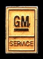 G.M. Service- pin goudkleurig, Nieuw, Transport, Speldje of Pin, Verzenden