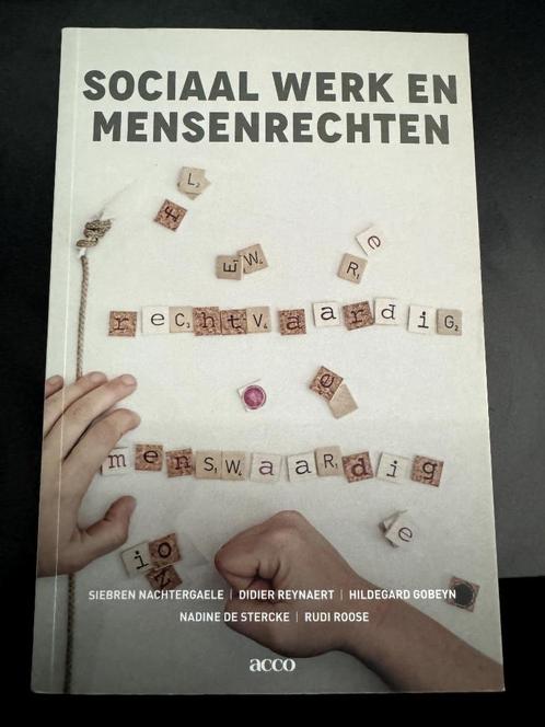 Sociaal Werk en Mensenrechten, Boeken, Schoolboeken, Zo goed als nieuw, Overige vakken, Overige niveaus, Ophalen of Verzenden