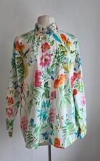 Pauw van Laack fleurige blouse katoen 42/44, Pauw van Laack, Verzenden, Zo goed als nieuw, Maat 42/44 (L)