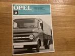 Opel Vrachtwagen Brochure - Truck, Ophalen of Verzenden, Zo goed als nieuw, Opel