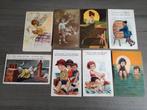 Vintage Ansichtkaarten Set - Vroege 20e Eeuw, Ophalen of Verzenden, Gelopen