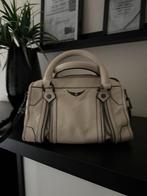 Zadig & Voltaire damestas sunny creme, Ophalen of Verzenden, Zo goed als nieuw, Zwart, Schoudertasje