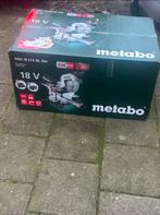 Metabo KGS 18 LTX BL 254 Afkortzaag - Nieuw in doos!, Doe-het-zelf en Verbouw, Gereedschap | Zaagmachines, 70 mm of meer, Nieuw