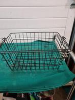 mand metaal zwart met hengsel, Huis en Inrichting, Woonaccessoires | Schalen en Manden, Ophalen of Verzenden, 'T Olde Gre-j, Info@toldegrej.nl