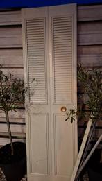 Ijzeren 3x Louvre deuren 200x60, Huis en Inrichting, Woonaccessoires | Kamerschermen, Ophalen of Verzenden