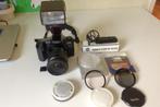 Minolta Dynax 505si super met accessoires, Audio, Tv en Foto, Fotocamera's Analoog, Ophalen of Verzenden, Gebruikt, Spiegelreflex
