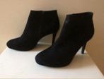 Zwarte enkellaarsjes maat 40, Zwart, Lage of Enkellaarzen, Ophalen of Verzenden, Onbekend