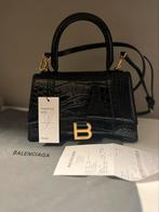 Balenciaga hourglass bag crocodile, Ophalen of Verzenden, Zo goed als nieuw, Zwart