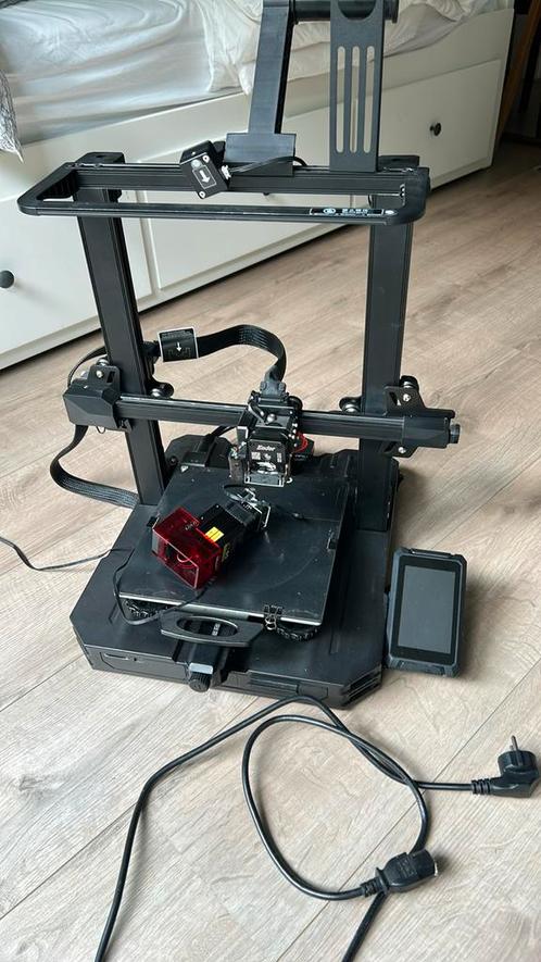 Creality Ender 3 S1 Pro + laser engraver, Computers en Software, 3D Printers, Gebruikt, Ophalen of Verzenden