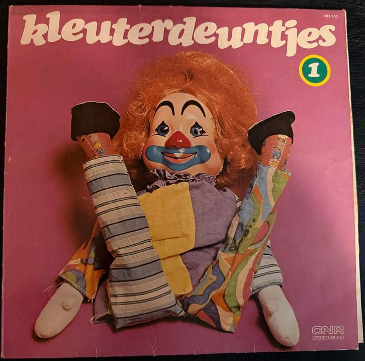 Kleuterdeuntjes 1 - Vinyl LP Kinderliedjes, Cd's en Dvd's, Cd's | Kinderen en Jeugd, Gebruikt, Muziek, Tot 2 jaar, Ophalen of Verzenden