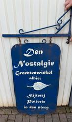 Metalen uithangbord, Tuin en Terras, Ophalen, Gebruikt