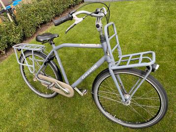 Gazelle Heavy Duty Herenfiets - Frame 59 - Grijs beschikbaar voor biedingen