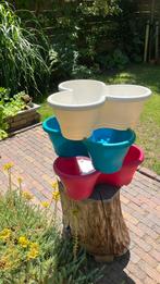 Stapelbare bloembakken van Elho, Tuin en Terras, Bloembakken en Plantenbakken, Ophalen, Kunststof, Minder dan 30 cm, Minder dan 60 cm