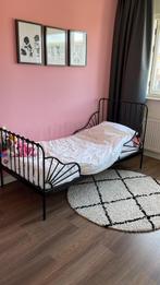 Ikea Minnen meegroeibed + lattenbodem en matras, Ophalen, 70 tot 85 cm, Zo goed als nieuw, Lattenbodem