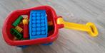 Blokkenkar met 60 blokken, Kinderen en Baby's, Speelgoed | Educatief en Creatief, Gebruikt, Bouwen, Ophalen