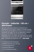 Nieuw!! Inventum VFI6042 Inductie Fornuis - Wit, Witgoed en Apparatuur, Fornuizen, Ophalen, 60 cm of meer, Nieuw, 4 kookzones