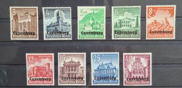 Postzegels Duitse Bezetting Luxemburg beschikbaar voor biedingen