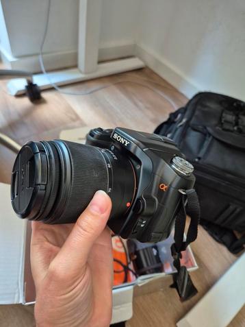 Sony A100 spiegelreflexcamera - kapot! beschikbaar voor biedingen