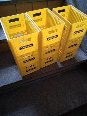 Heineken Kratten - 9 stuks beschikbaar voor biedingen