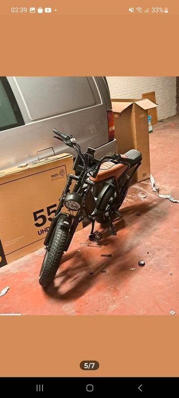 Tekoop fatbike v8 met gashendel  beschikbaar voor biedingen