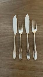 Verzilverd visbestek Christofle Versailles, Huis en Inrichting, Keuken | Bestek, Ophalen of Verzenden, Zilver
