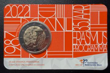 2 Euro 2022 Nederland Erasmus coincard beschikbaar voor biedingen