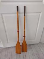 Vintage peddels/ roeispanen, Watersport en Boten, Peddels, Ophalen of Verzenden, Zo goed als nieuw, Enkelbladige peddel