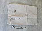 Suitsupply korte broek B1115 linnen maat 48, Kleding | Heren, Maat 48/50 (M), Beige, Ophalen of Verzenden, Zo goed als nieuw
