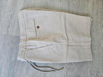 Suitsupply korte broek B1115 linnen maat 48 beschikbaar voor biedingen