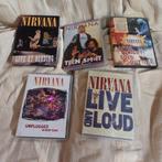 5 muziek DVD NIRVANA, Alle leeftijden, Ophalen of Verzenden, Zo goed als nieuw, Muziek en Concerten