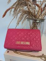 Love Moschino Roze Schoudertasje, Sieraden, Tassen en Uiterlijk, Tassen | Damestassen, Ophalen of Verzenden, Zo goed als nieuw
