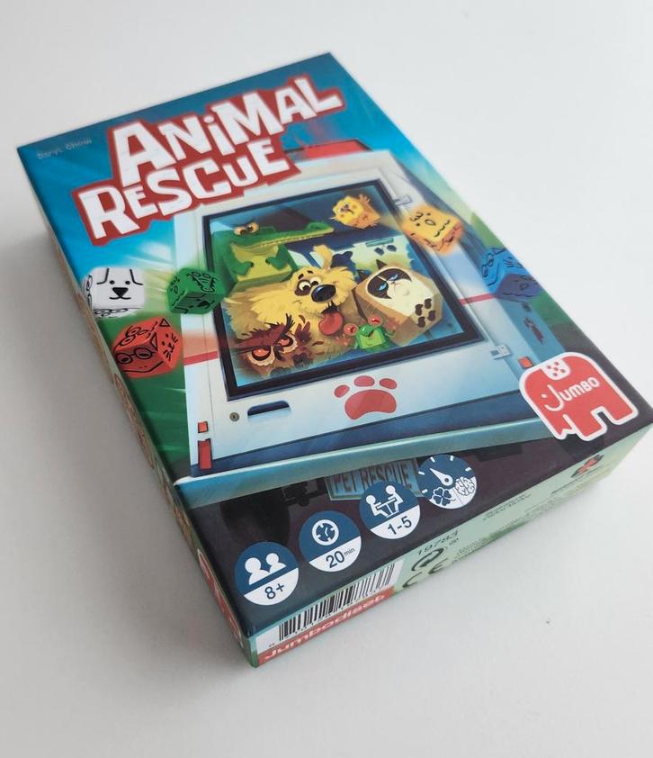 Animal Rescue Dobbelspel, Hobby en Vrije tijd, Gezelschapsspellen | Bordspellen, Zo goed als nieuw, Een of twee spelers, Drie of vier spelers