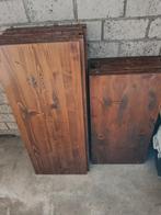vuren planken/schappen (geschilderd), Doe-het-zelf en Verbouw, Hout en Planken, Ophalen, Gebruikt, Minder dan 25 mm, Plank