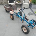 Skelter met aanhanger, Kinderen en Baby's, Speelgoed | Buiten | Skelters, Ophalen, Gebruikt, Overige merken, Met kar of aanhanger