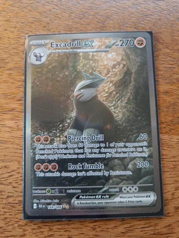 Excadrill EX 168/086 - Pokemon BLK beschikbaar voor biedingen