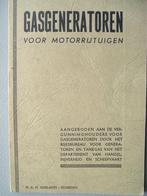 Gasgeneratoren voor motorrijtuigen - 1943, Ophalen of Verzenden