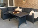 Loungeset 6 personen, Tuin en Terras, Tuinsets en Loungesets, Ophalen of Verzenden, Zo goed als nieuw, Bank