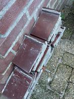 Oude verglaasde rood-bruine raamdorpels, Ophalen, Gebruikt, Overige typen