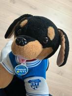 Build-A-Bear Hond + 4 setjes kleding, voerbak en halsbanden, Ophalen of Verzenden, Zo goed als nieuw, Hond