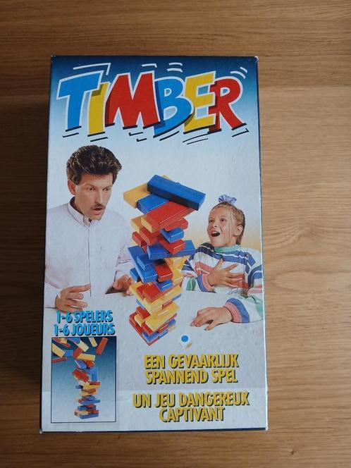 Timber - aktiespel voor het hele gezin!, Kinderen en Baby's, Speelgoed | Educatief en Creatief, Gebruikt, Ontdekken, Ophalen of Verzenden