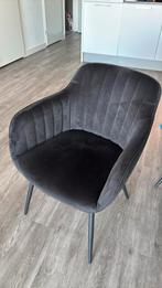 4 Stoelen Como zwart, Kwantum, Huis en Inrichting, Ophalen, Zwart, Zo goed als nieuw, Vier