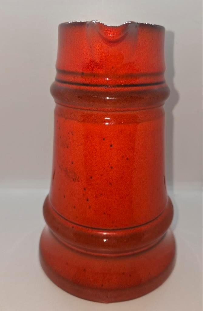 West Germany oranje kan, Antiek en Kunst, Antiek | Vazen, Ophalen of Verzenden