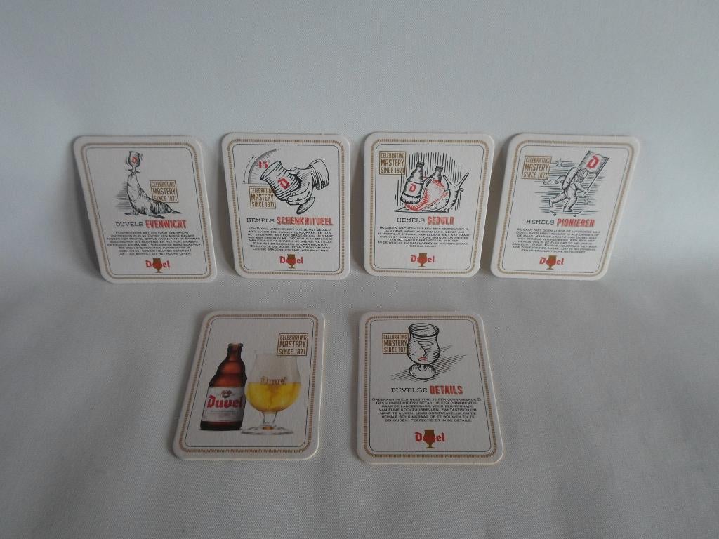 Duvel Viltjes, Ophalen of Verzenden, Zo goed als nieuw, Viltje(s), Duvel