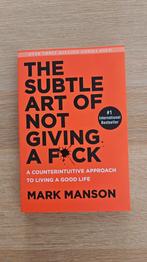 Mark Manson - The subtle art of not giving a fuck, Ophalen of Verzenden, Zo goed als nieuw