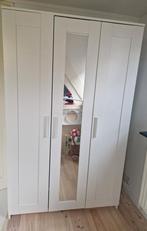 Kledingkast Brimnes wit, Ophalen, Gebruikt, 100 tot 150 cm, 150 tot 200 cm
