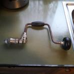 Antieke Handboor boormachine booromslag, Ophalen